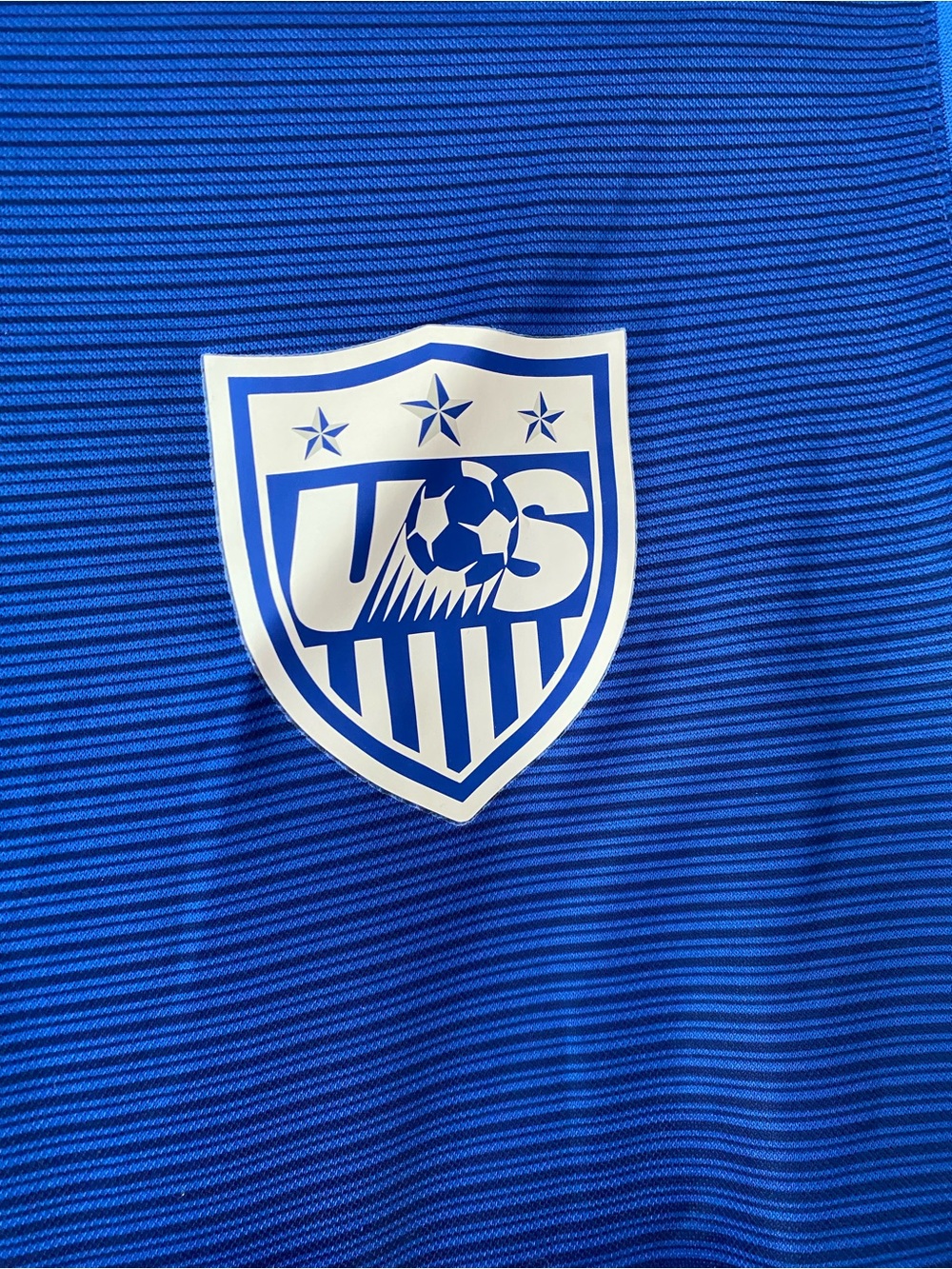 Nike US men’s soccer dri-fit unisex L tee shirt top 3 star soccer LET’S GOOO ⚽️ - Picture 5 of 8